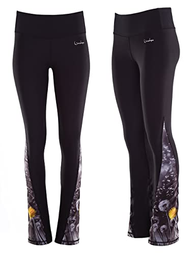 WINSHAPE Damskie legginsy funkcyjne BCL105, Dandelion Breeze, Slim Style, fitness czas wolny, sport, joga, trening