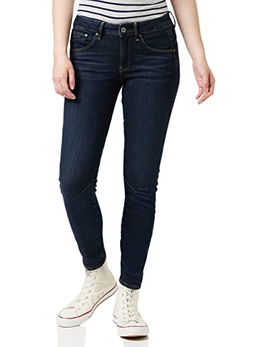 G-Star Arc 3D Mid Skinny dżinsy damskie, Niebieski (Dk Aged D05477-8968-89), 25W / 32L