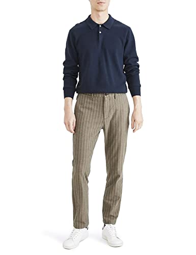 Dockers Spodnie męskie Smart 360 Flex Chino Slim, Cary Hbt Wydra, 38W / 34L