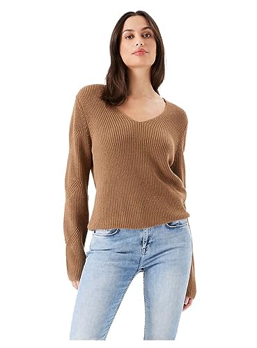 Garcia Sweter damski, z?ocisty br?z, XS