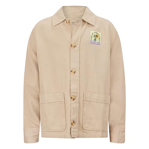 Retour Denim Deluxe Ivo Lekka bawełniana kurtka chłopięca, Sahara, 3