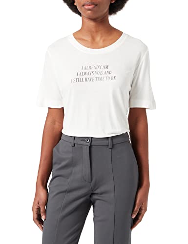 ESPRIT Collection T-shirt damski, 110/Off White, L