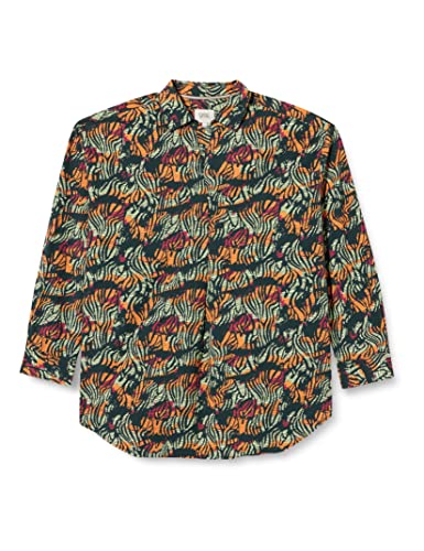 Camel Active Womenswear Bluzka Damska, Aop Multicolor, Xl
