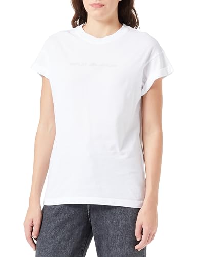 Replay T-shirt damski regular fit, 001 White, XS