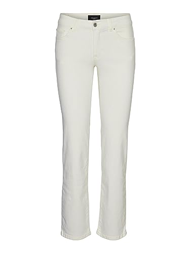 VERO MODA Damska koszula VMLENA LS WVN NOOS koszula, Jade Cream, XS, Jade Cream, XS