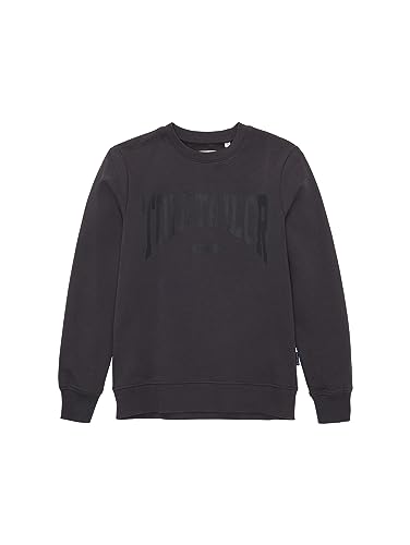 TOM TAILOR Bluza chłopięca z napisem, 29476-Coal Grey, 128