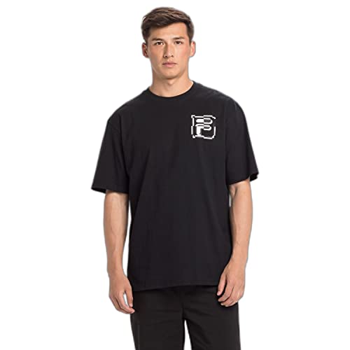 FILA Turgutlu Boxy Tee T-shirt męski, Moonless Night, S