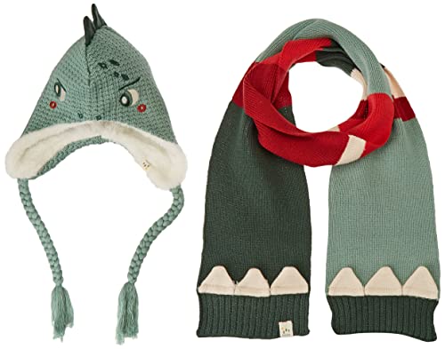 Tuc Tuc Guy's Tricot czapka i szalik, Zielony, 46