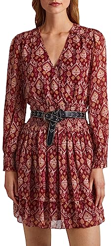 Pepe Jeans Damska sukienka galowa, Wielobarwny (Multi), XS