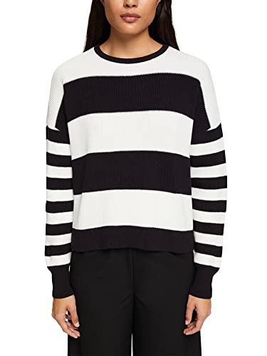 edc by ESPRIT Damski sweter 082CC1I309, 001/czarny, rozmiar XS