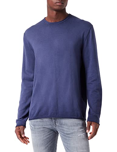 United Colors of Benetton Sweter męski, niebieski 616, XXL