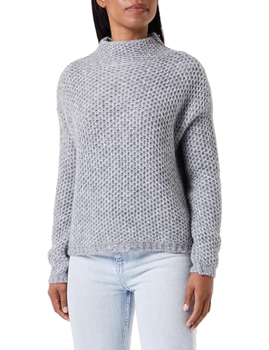 HUGO Damska bluza z dzianiny Safineyna, Medium Grey33, XL