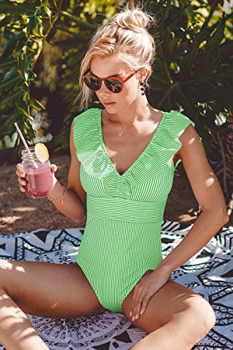 Averie Damski kostium kąpielowy Layla One Piece, biały, XL