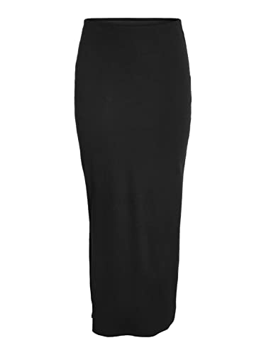 Noisy may Damska spódnica ołówkowa Nmmaya Hw Ankle Length Skirt Curve, czarny, 54