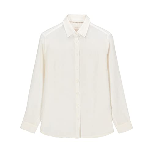 ECOALF Koszula damska Canterburyalf, Off White, M