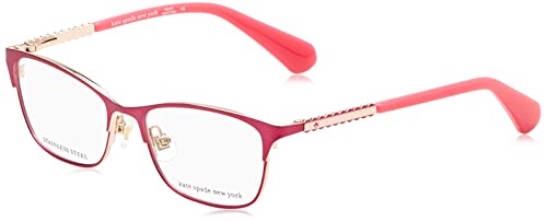 Kate Spade Massy okulary, różowe, 47 sztuk, uniseks, dla dzieci, różowe, Rosa