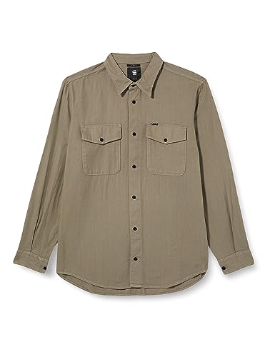G-STAR RAW Męska koszula granatowa, Zielony (Shamrock Gd D20165-d454-b681), XXL