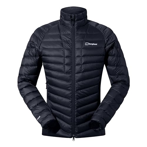 Berghaus Męska kurtka Tephra Stretch Reflect 2.0, Czarny / czarny, S