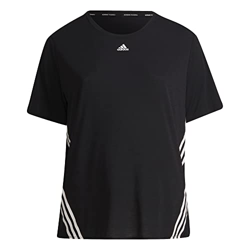 adidas Koszulka damska, Czarny/Biały, 3XL