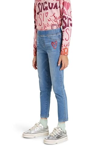 Desigual Legginsy dziewczęce, niebieski, 3-4 Lata