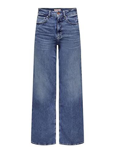 ONLY Dżinsy damskie, niebieski (medium blue denim), S x 30L