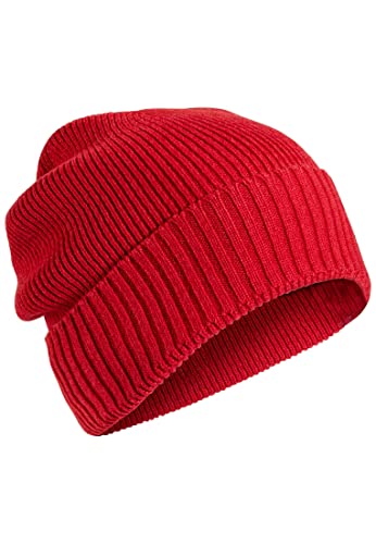 Camel Active Męska Czapka Beanie 406500/8M50, Czerwona, Os