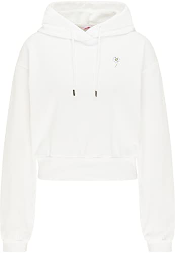 ocy Damska bluza z kapturem 82733618, biała wełna, L, biały (wollweiss), L