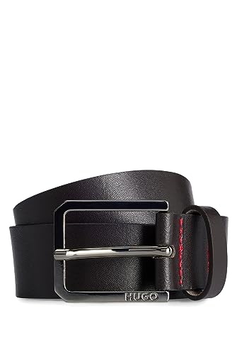 HUGO Męski pasek Gengol_Sz35, ciemny brąz 202, rozmiar 85, Dark Brown202