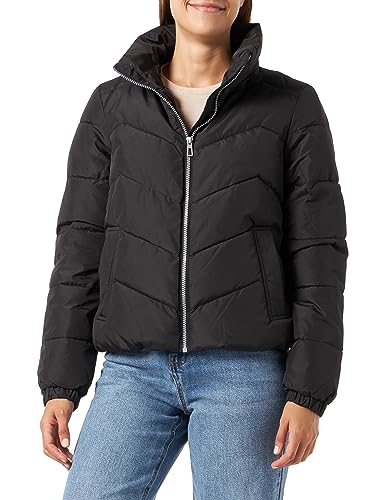 Bestseller A/S VMLIGA Short Jacket BOOS kurtka damska, czarna, S, Schwarz, S