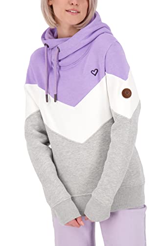 ALIFE and Kickin StellaAK A bluza z kapturem, damska bluza z kapturem, sweter, cloudy melange, XL