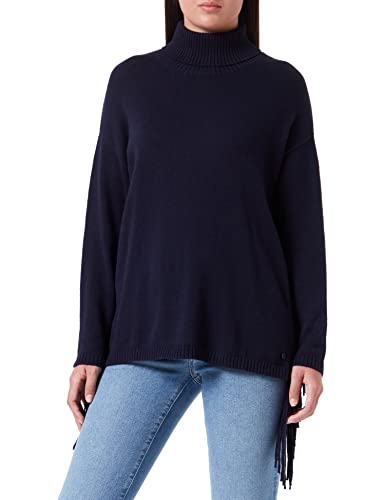 Replay Damski sweter DK1462, 087 ciemnoniebieski, S