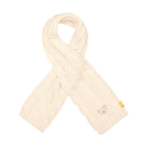 Steiff Dziewczęce klasyczne szaliki, Antique White, jeden rozmiar
