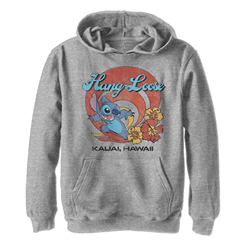Disney Chłopięca bluza z kapturem Kauai, Athletic Heather, S