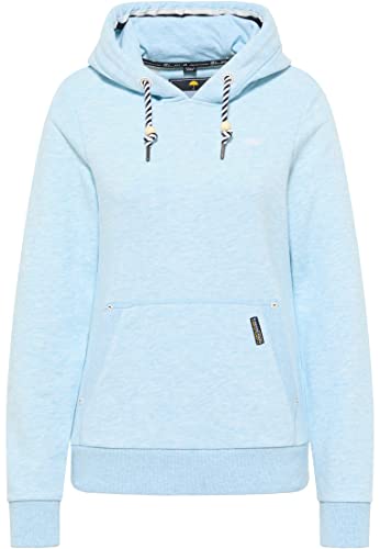 Schmuddelwedda Damska bluza z kapturem 34619065, Aqua Melange M