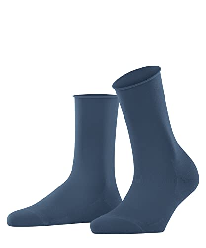 FALKE Kobiety Skarpety Active Breeze W SO Trwały Lyocell jednokolorowe 1 Para, Niebieski (Deep Sea 6501), 39-42