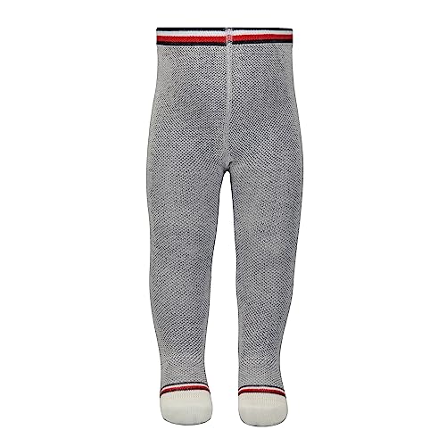 Tommy Hilfiger Legginsy dziecięce Global Stripe Tights uniseks, Off White, 62