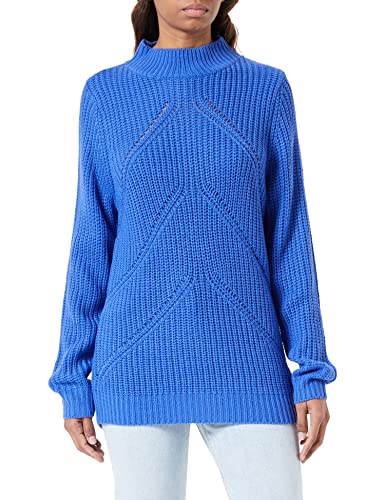 Blue Seven Damski sweter z golfem, Ocean, 38