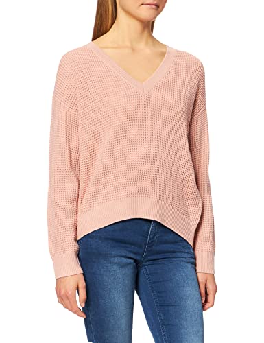 VERO MODA Damski sweter Vmleanna Ls V-neck Short Blouse Ga Boo, Misty Rose, XS