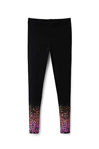 Desigual Dziewczęce legginsy Volga Bodystocking, czarne, S