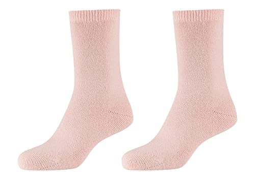 Camano 1102061000 - damskie przytulne skarpety cosy 2 pary, dusty rose, rozmiar 35/38, Dusty Rose, 35 EU