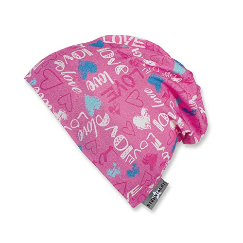 Sterntaler Slouch Beanie Czapka Dziewczynka, Różowy (Storczyki 779), 53