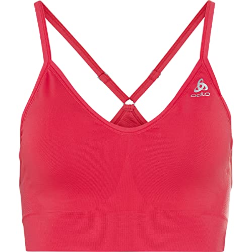 Odlo Damski biustonosz sportowy Seamless Soft 2.0, różowy (Paradise Pink), M