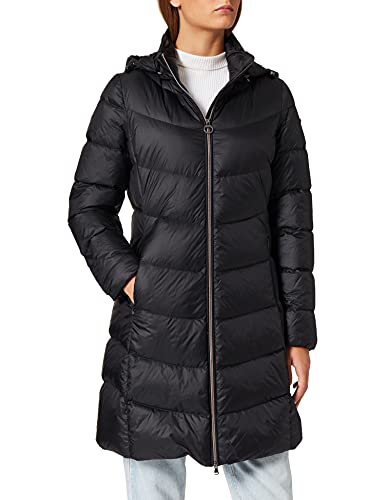 Geox W ADRYA Damska kurtka puchowa, Czarny (Black F9000), 40