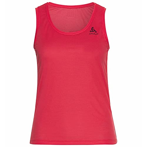 Odlo Damska koszulka Bl Top Crew Neck Singlet Active F-Dry Li z AFFE, różowy (Paradise Pink), XS