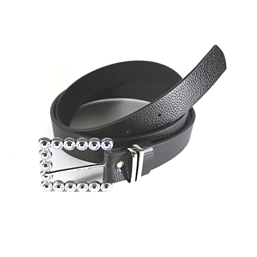 Piccola Lala Damski Fr-pl-aymblt-00105 Pasek, czarny, S EU, czarny, S