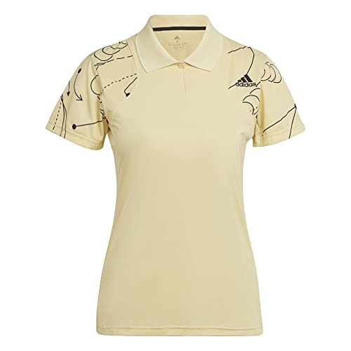 adidas Damska koszulka polo Club Graph Polo, Almyel, HM6525, 2XS EU