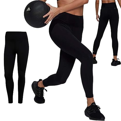 adidas Damskie legginsy VF Solid 7/8 T, czarne, 2XL