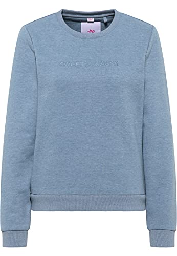 swirlie Bluza damska 77133997, szaro-niebieski melanż, S, Szaroniebieski melanż, S