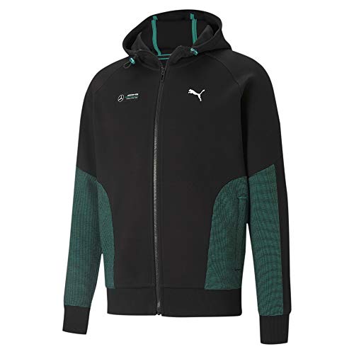 PUMA mercedes f1 męska kurtka z kapturem, czarny, XS