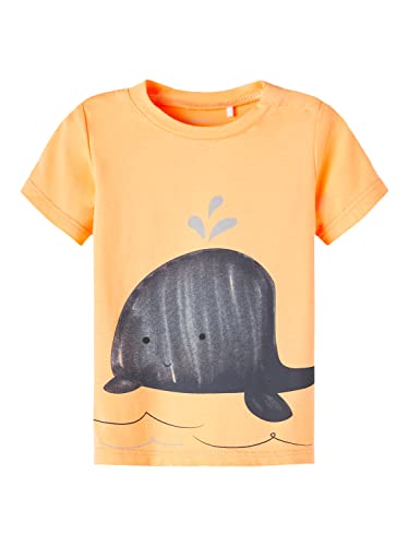 Name It Nbmhude SS Top T-shirt dla dzieci, Bright White, 74